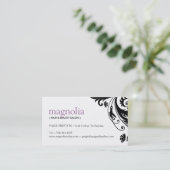 Cartes de visite de salon de beauté (Debout devant)