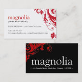 Cartes de visite de salon de beauté (Devant / Derrière)