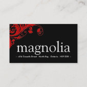 Cartes de visite de salon de beauté (Dos)