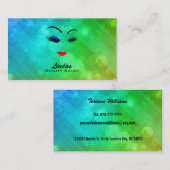 Cartes de visite de salon de beauté (Devant / Derrière)