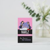 Cartes de visite de salon de clou (Debout devant)