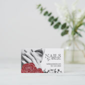 Cartes de visite de salon de clou (Debout devant)