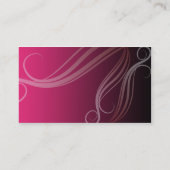 cartes de visite de salon de coiffure (Dos)