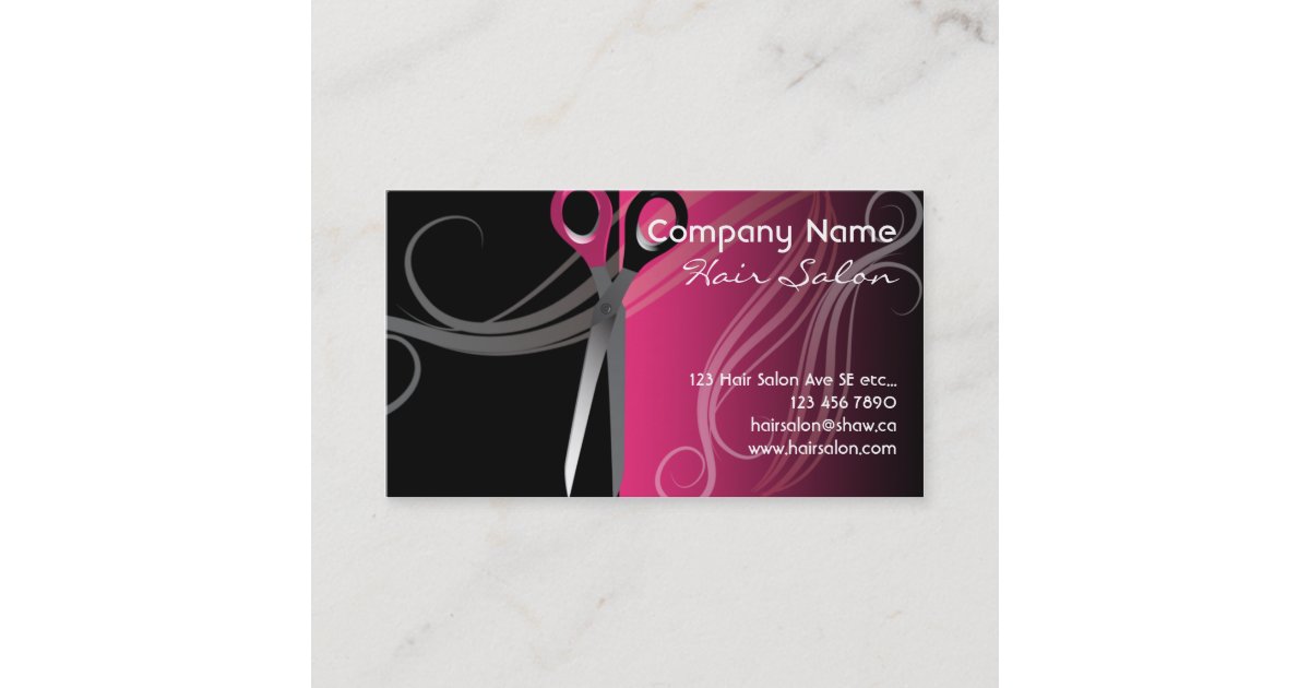 cartes de visite de salon de coiffure | Zazzle.be