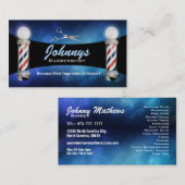 Cartes de visite de salon de coiffure (Devant / Derrière)