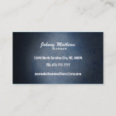 Cartes de visite de salon de coiffure (Dos)