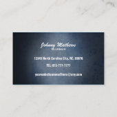 Cartes de visite de salon de coiffure (Dos)