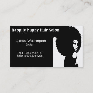 Cartes de visite de salon de coiffure