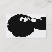 Cartes de visite de salon de coiffure (Dos)