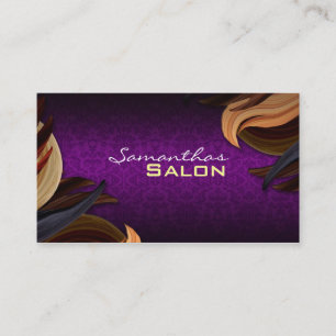 Cartes de visite de salon de coiffure