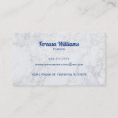 Cartes de visite de salon de miroir de miroir (Dos)