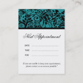 Cartes de visite de salon et de spa (Dos)