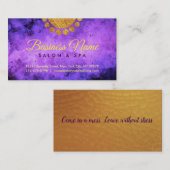 Cartes de visite de salon et de spa (Devant / Derrière)