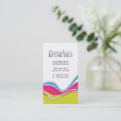 Cartes de visite de salon et d'esthétique (Debout devant)