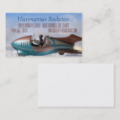 Cartes de visite de Sandlark rétrofusée (Devant / Derrière)