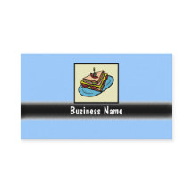 Cartes de visite de sandwich personnalisable