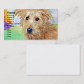 Cartes de visite de Sandy (Devant / Derrière)