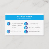 Cartes de visite de santé (Devant)