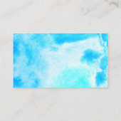 Cartes de visite de santé et de santé (Dos)