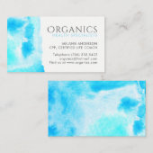 Cartes de visite de santé et de santé (Devant / Derrière)