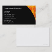 Cartes de visite de sapeur-pompier (Devant / Derrière)