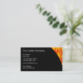 Cartes de visite de sapeur-pompier (Debout devant)