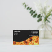 Cartes de visite de sapeur-pompier (Debout devant)