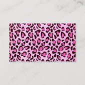 Cartes de visite de Sassy Pink Diva (Dos)