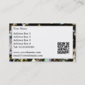 Cartes de visite de scintillement de HDR de perles (Dos)