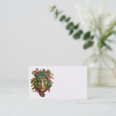 Cartes de visite de sculpture de forêt (Debout devant)