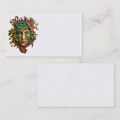 Cartes de visite de sculpture de forêt (Devant / Derrière)
