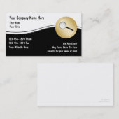 Cartes de visite de sécurité (Devant / Derrière)