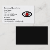 Cartes de visite de sécurité (Devant / Derrière)