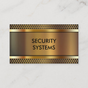 Cartes de visite de sécurité