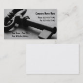 Cartes de visite de sécurité (Devant / Derrière)