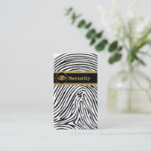 Cartes de visite de sécurité (Debout devant)