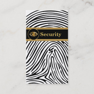 Cartes de visite de sécurité