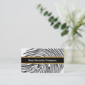 Cartes de visite de sécurité (Debout devant)