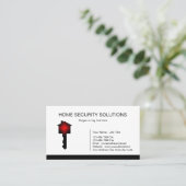 Cartes de visite de sécurité à la maison (Debout devant)