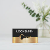 Cartes de visite de sécurité Classy Locksmith (Debout devant)