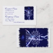 Cartes de visite de seigneurs Prayer (Devant / Derrière)