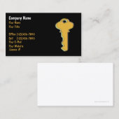 Cartes de visite de serrurier (Devant / Derrière)