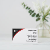 Cartes de visite de serrurier (Debout devant)