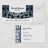 Cartes de visite de serrurier (Devant / Derrière)