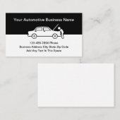 Cartes de visite de service automobile simple (Devant / Derrière)