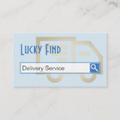 Cartes de visite de service de distribution "de (Devant)