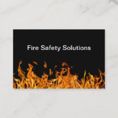 Cartes de visite de service des produits de sécuri (Dos)