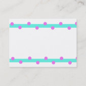 Cartes de visite de service et de ménage de (Dos)