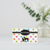 Cartes de visite de service pour animaux (Debout devant)