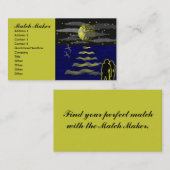 Cartes de visite de services de datation (Devant / Derrière)